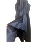 Lulus  Broadway Show Navy Blue High-Low Evening Gown Size Large NWOT Photo 1