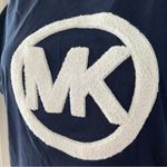 Michael Kors  Organic Cotton Tee Midnight Blue Crewneck T-Shirt, Size M New w/Tag Photo 2