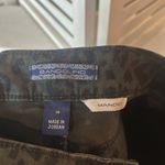 Bandolino  Green and Black Leopard Print Mandie Straight Leg Jeans Photo 6