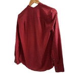 J.Crew Plaid Button Down Shirt Red Black Size Small Photo 1