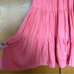 Anthropologie  Maeve Sleeveless Tiered Maxi Dress Coral Size 8 Photo 5