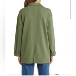 Caslon "NWT" Relaxed French Terry Blazer Green Sorrel Size XL Photo 3