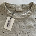 Common Threads Women's Short Sleeve Knit Sweater Top Speckled Ivory Size PS NWT Photo 4