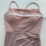 Azazie  Blush Pink Maxi Dress Photo 8