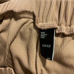 Cider  Tan‎ Wide Leg Ribbed Pants Photo 1