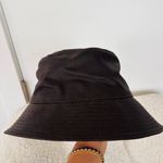 Helen Kaminski Waxed Cotton/linen blend bucket hat water repellant brown Photo 3