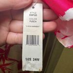 NWT John Meyer White/Pink Print Coat Jacket size 24W Photo 2