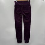 Spanx  Alexia Burgundy Red Purple High Rise Side Zip Skinny‎ Jeans Size S Photo 3