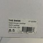 Birdies Metallic Gold woven leather Mules size 8.5 Photo 10