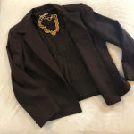 Audrey & Grace soft brown sleeveless‎ shell L Brown Size L Photo 1