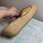 Jimmy Choo  dark yellow/gold Patent Wedge Sandals Photo 1