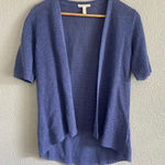 Eileen Fisher  Open Cardigan Short Sleeve Size XS‎ Organic Linen Photo 0