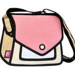 Jump From Paper Giggle Shoulder/ Crossbody Bag SOLD OUT AND RARE Pink Photo 0