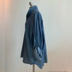 Per Se by Carlisle Classic Pin Tucked Blue sz 3x NWOT Photo 1