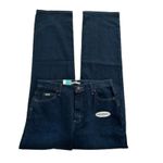 Lee  Jean Dark Wash High Rise Stretch Relaxed Fit Straight Leg Denim Size 10 Long Photo 9