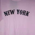 Pretty Little Thing  baby pink New York t-shirt NWT Photo 1