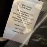 Talbots Oprah Winfrey Collection Black White Chevron Stripe Cardigan Sweater NWT Photo 11