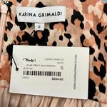 Karina Grimaldi NWT Anaii Cheetah Print Asymmetrical Hem Maxi Dress Photo 5