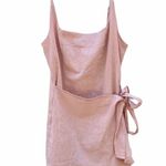 Princess Polly Womens Size 2 cottage hill pink wrap front mini dress Photo 1