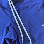 Nike  Dri-FIT Running Capri Leggings XL Blue Athletic Workout Drawstring‎ Photo 2