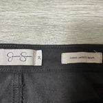 Jessica Simpson  Haven Pencil Skirt Black Coated Faux Suede Photo 2