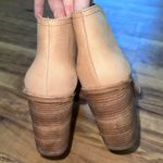 Steve Madden Tala Perforated Leather Nubuck Open Toe Booties Photo 5