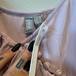 ASOS  V neck spaghetti strap ruffle front with buttons NWT tank size 6 in pink Photo 2