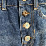 ZARA Vintage Denim Mini Skirt w/ Detailed Buttons Photo 2