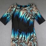 Connected Apparel Vtg Connected Apparel 6 Round Neck Pullover 3/4 Sleeve Sheath Dress Knee Length Photo 2