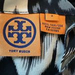 Tory Burch Striking black and white  top size 2  100% silk Photo 1