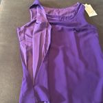 Women’s Purple Chiffon 3 Piece Pants Suit Mother of the Bride Plus Size 16 NEW Photo 12