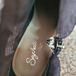 Seychelles  Snakeskin Block Heel Booties Photo 10