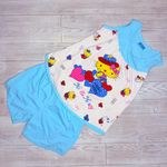 Ts fashion hello kitty 2 piece shorts and tank top outfit sleepwear pajama set m White Size M Photo 0