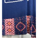 Self Esteem  Women 1X Multicolor Paisley Graphic Blue Tank Top Casual Summer‎ Photo 3