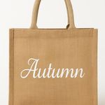 Personalized Burlap Tote Bag – Eco Photo 0