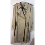 Burberry  Women's Vintage Long Trench Coat Detachable Wool Liner Size 38 (M) Photo 5