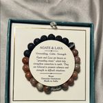 Agate & Lava Stone Bracelet Photo 5