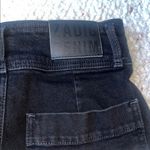 Zadig & Voltaire Jima Denim Ombre Deep Tie Dye High Waist Straight Mini Skirt XS Photo 3