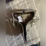 ZARA Pastel Green Square Toe’d Heels Photo 3