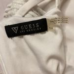 Guess White Lace Halter Mini Dress Women’s 14 Summer Cocktail Party Photo 3