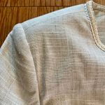 Leslie Fay  Suits Vintage Gray Checkered Jacket Blazer Womens 12 Photo 3