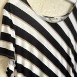 Chico's Chico’s Zenergy Black and White Casual Maxi Sundress with Dolman Sleeves size 3 Photo 3