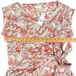 Pacific&Co Women’s XS NY &  Pink Cream Ruched Side Tie Top Blouse Photo 6