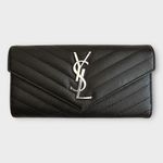 Saint Laurent YSL Grain de Poudre Wallet - ALL INCLUSIONS Photo 1
