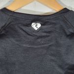 WOMENS BEST Move Seamless Long Sleeve Crop Top Black Medium Athletic Workout Photo 5