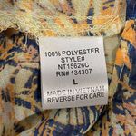 Urban Outfitters  Lumiere Palm Tree Print Layered Tank Blouse Size L New Photo 3