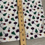 Classic Elements Vintage  Christmas Print Turtleneck Top Women’s Large Holiday Photo 7