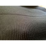 Cyrus Black Long Sleeve Round Neck Ribbed Tight Knit Sweater Size Petite Medium Photo 2