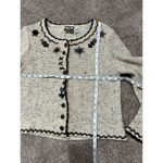 Solo women button front knit cardigan wool Photo 3