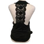 Venus  Black Halter Mini Halter Lace Back Dress or Top Size L BRAND NEW Photo 8
